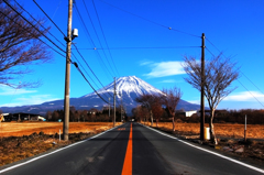 Road to Mt.Fuji