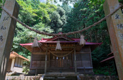 山奥に厳島神社