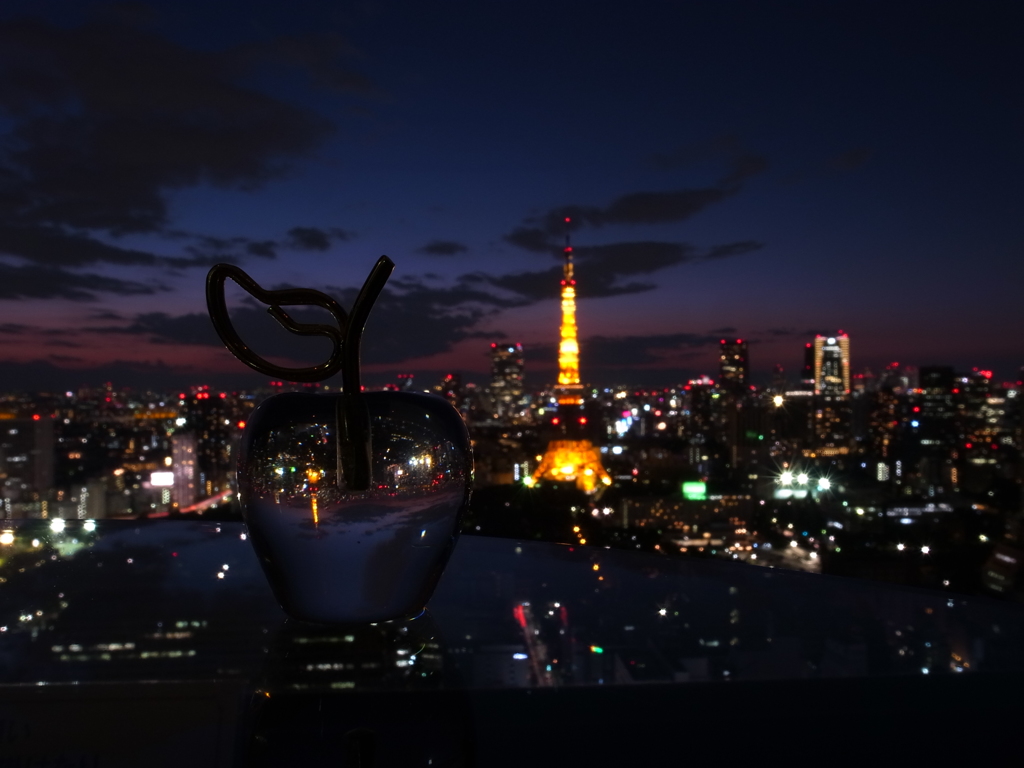 世界貿易センタービルにて
