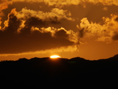 夕日