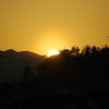 夕日