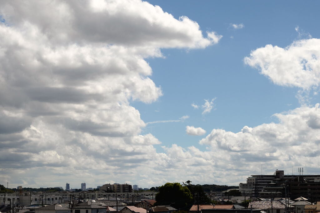 心地よい 秋空 —1