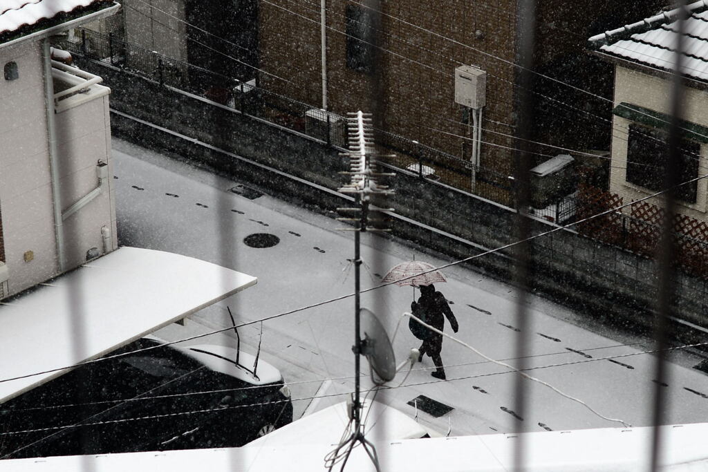  先 の  雪 日 ―2