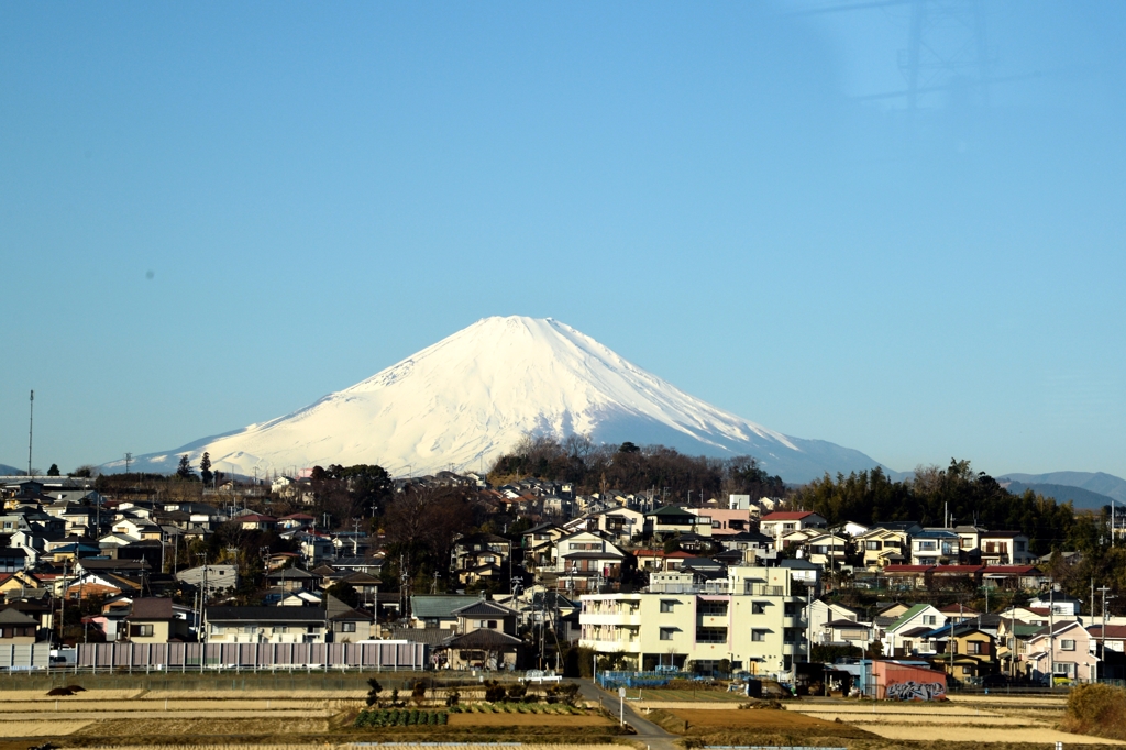 車窓より　（平塚辺り）