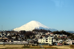 車窓より　（平塚辺り）
