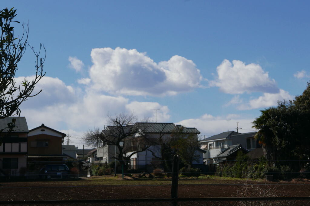 ふんわり冬の雲―2
