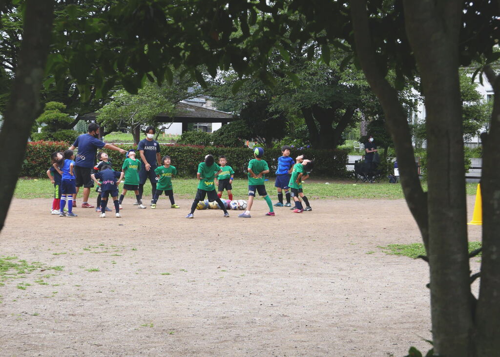サッカー 少年ー２