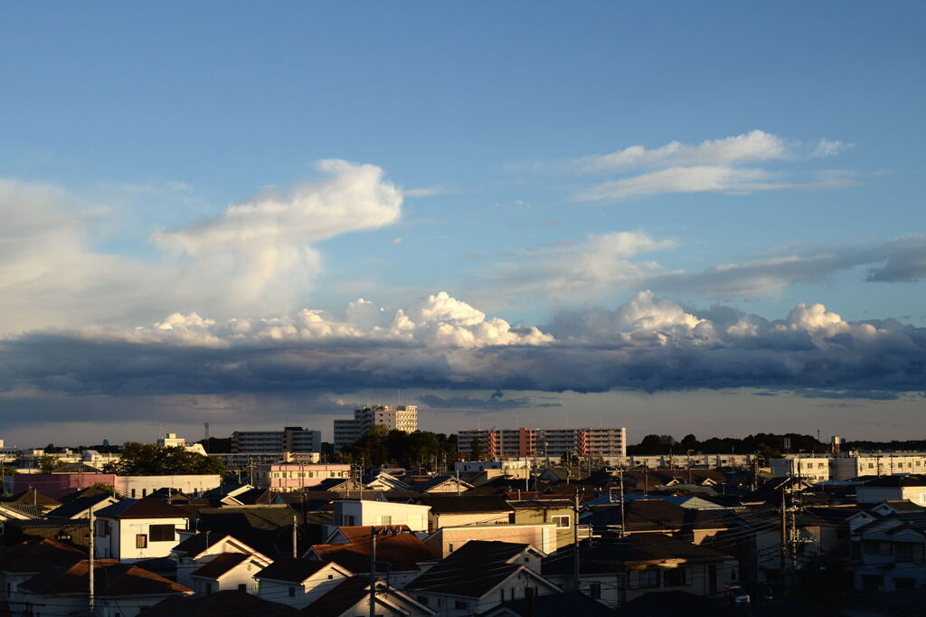 夕暮れの大空－１