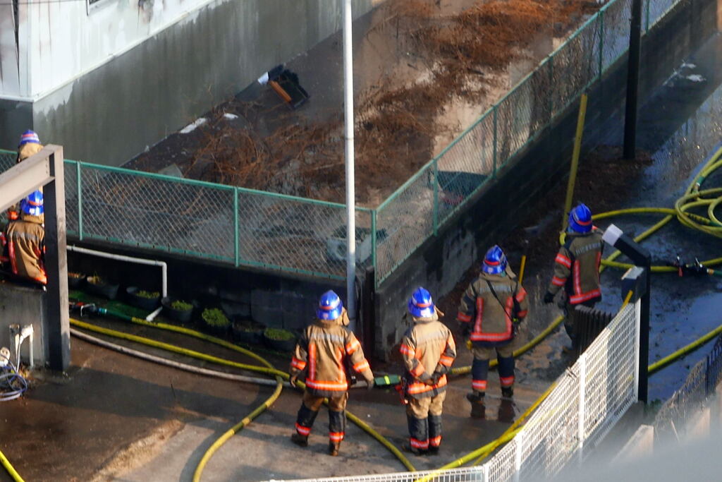  直ぐ近くが 火事 ―3