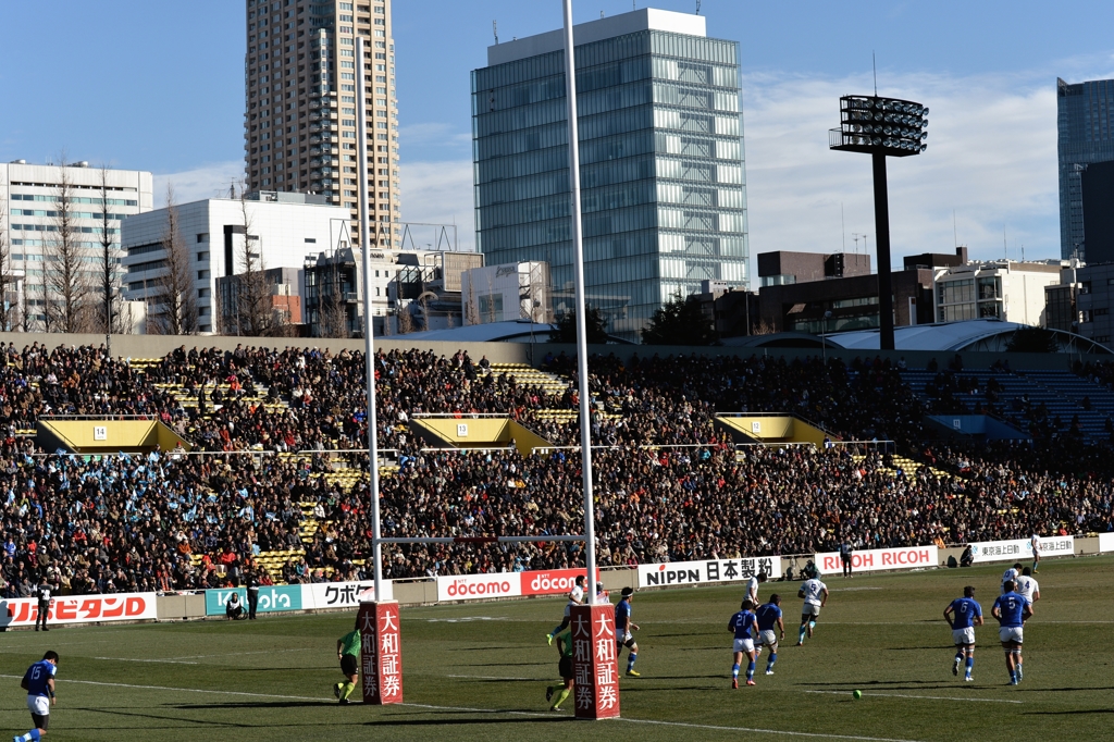 １月２日神宮外苑ー１