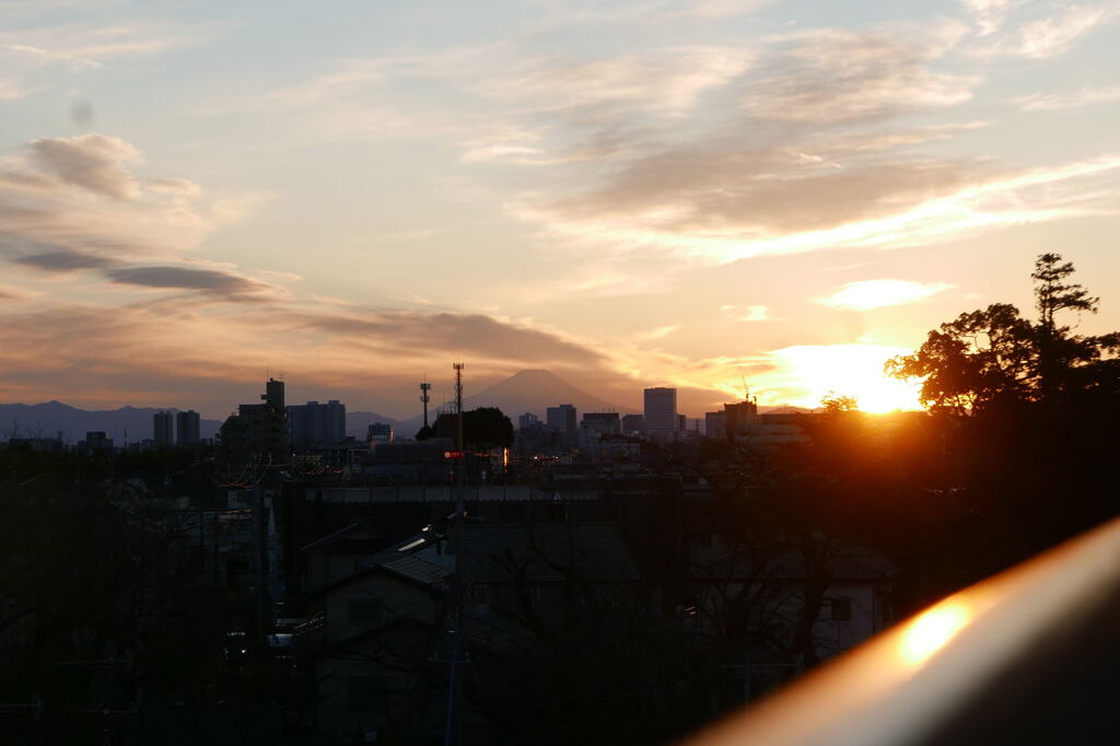  師走の夕日 ー2