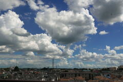  台風 前の 夏空 ―2
