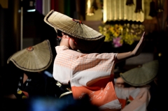 お寺で「風の盆踊り」－３