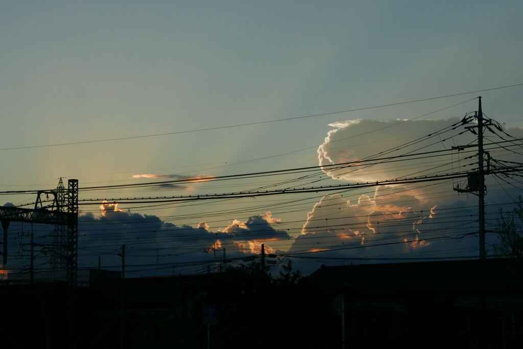 九月の 夕景 ―2