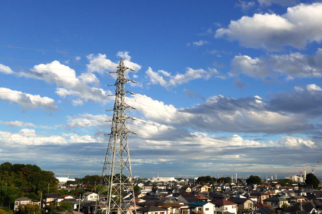 秋 の 空と雲 ー1
