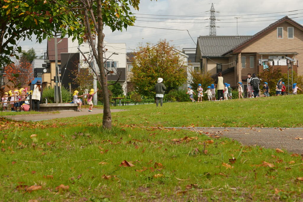 児童公園の秋 ―2