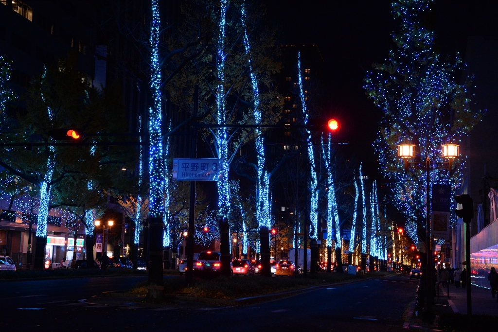 淀屋橋　夜景ー2