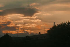 日暮れ時の空 ―2 日暮れ時の空 ―2