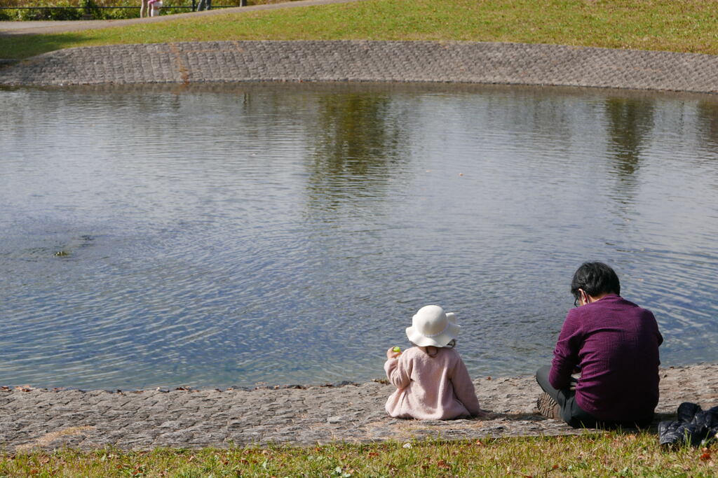 土曜日の公園―２