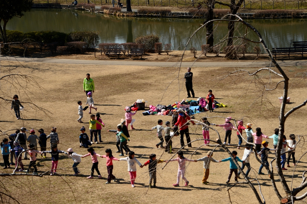 暖かな公園で-2
