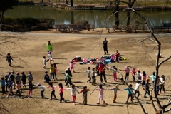 暖かな公園で-2