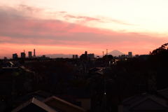 夕方の富士-2