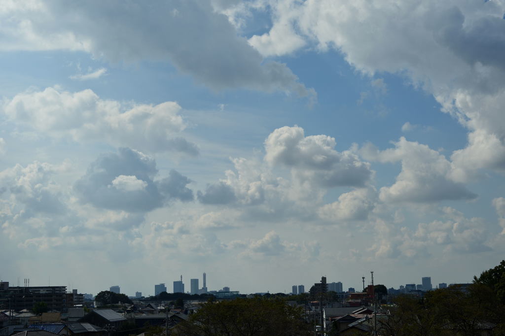 秋の大空ー2