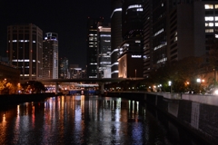 師走 夜景・淀屋橋ー3