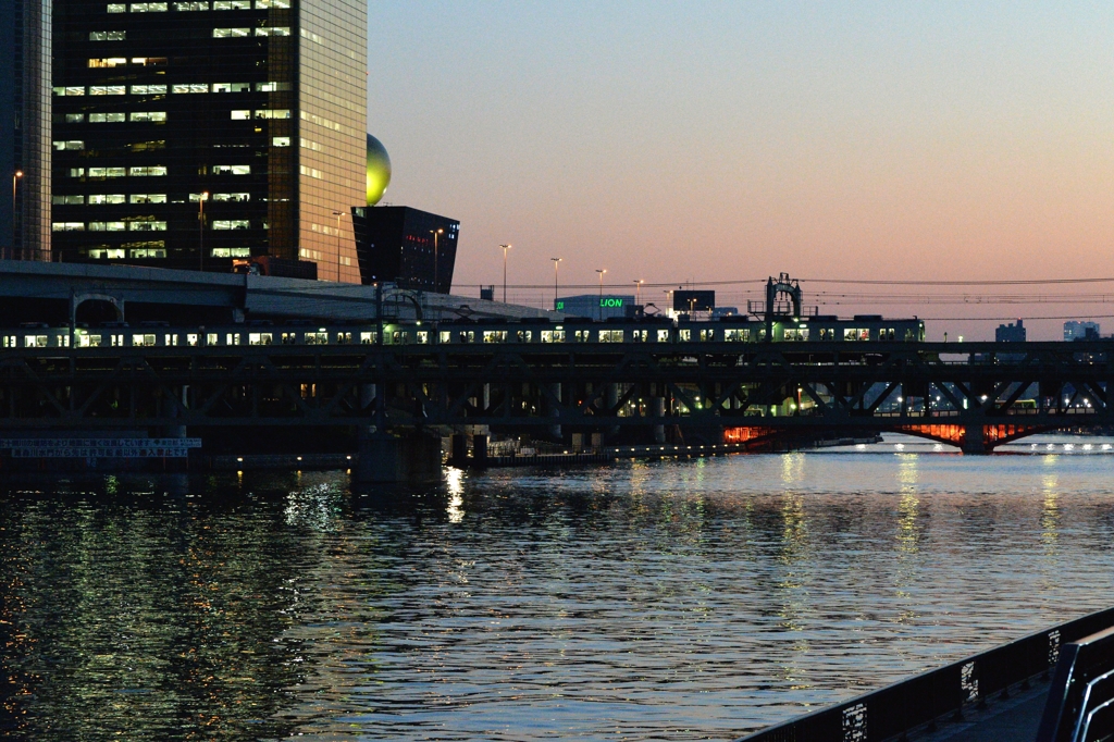 隅田夕景ー３