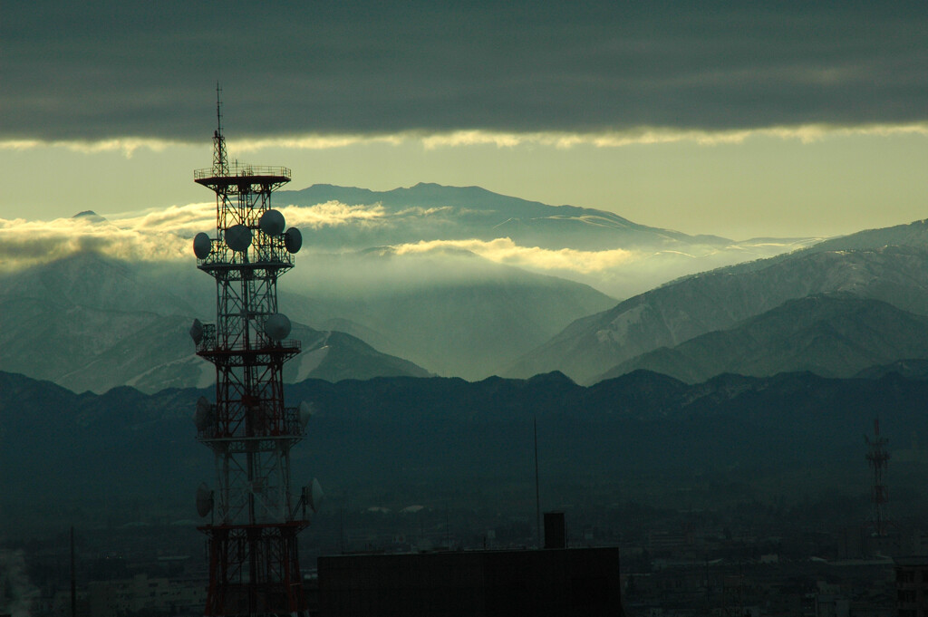  ホテルから 立山連峰 ―2
