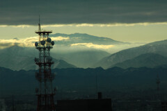  ホテルから 立山連峰 ―2