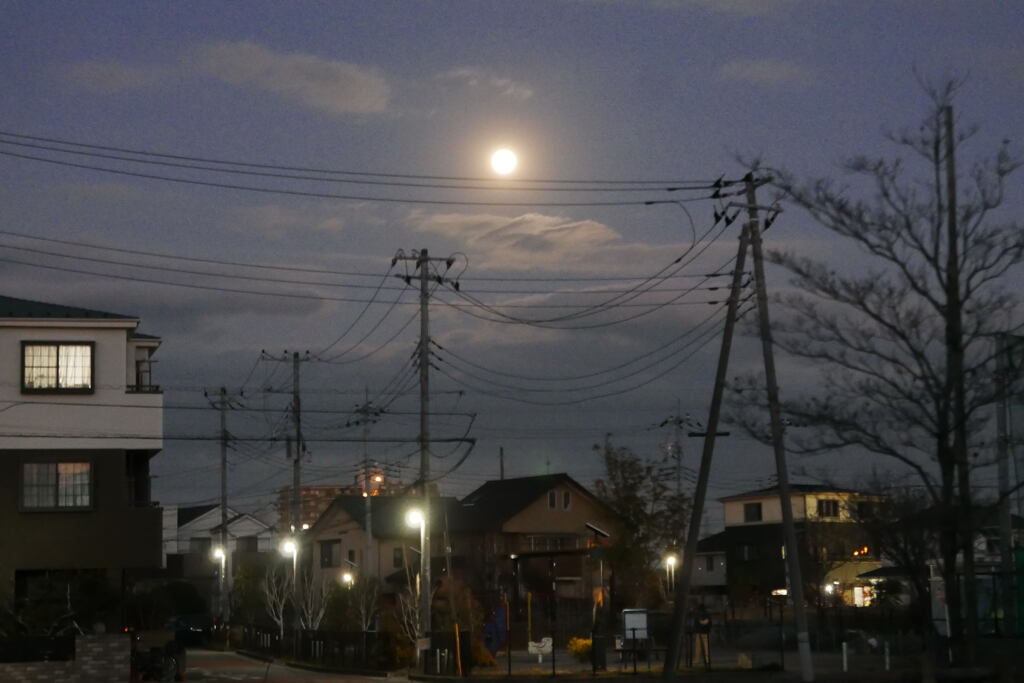 冬 の 月 ー1