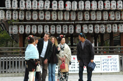  思い出 京都 八坂神社で ー1