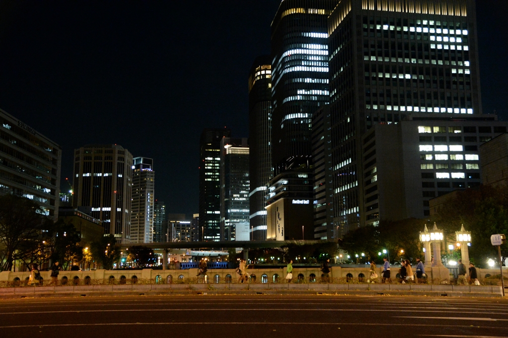 師走 夜景・淀屋橋ー4