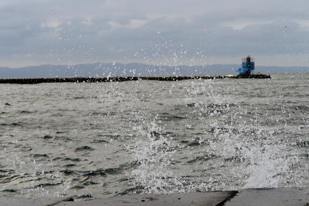 日本海の港でー１