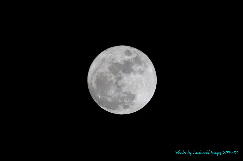 38年ぶりのクリスマスの満月