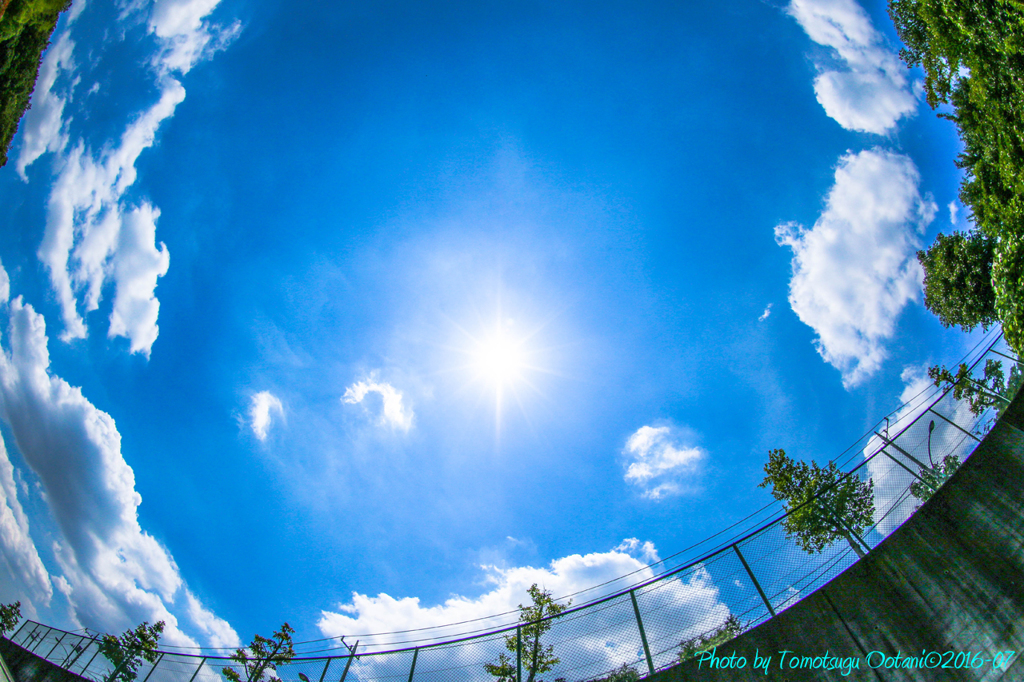 青空と雲