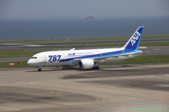 羽田空港　第二ターミナル展望台　B787-8