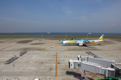羽田空港　第二ターミナル展望台　ピースジェット！