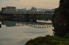 木曽川と鉄橋