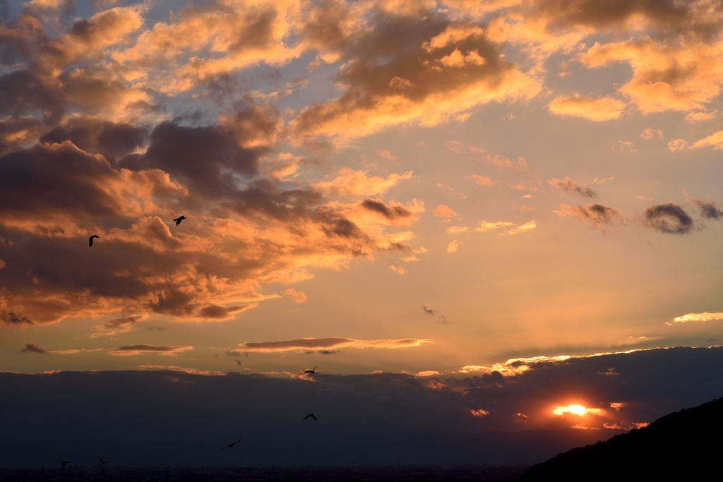 夕焼け雲