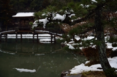 永保寺雪景色