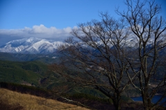 恵那山雪化粧