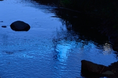 The blue surface