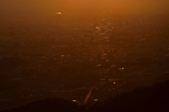 夕焼けの街