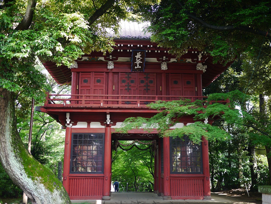 長谷山本土寺　山門