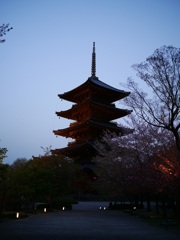 夕暮れの...