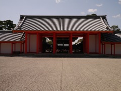 紫宸殿からの眺めは...
