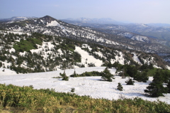 残雪の八幡平