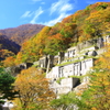 旧釜石鉱山跡の紅葉